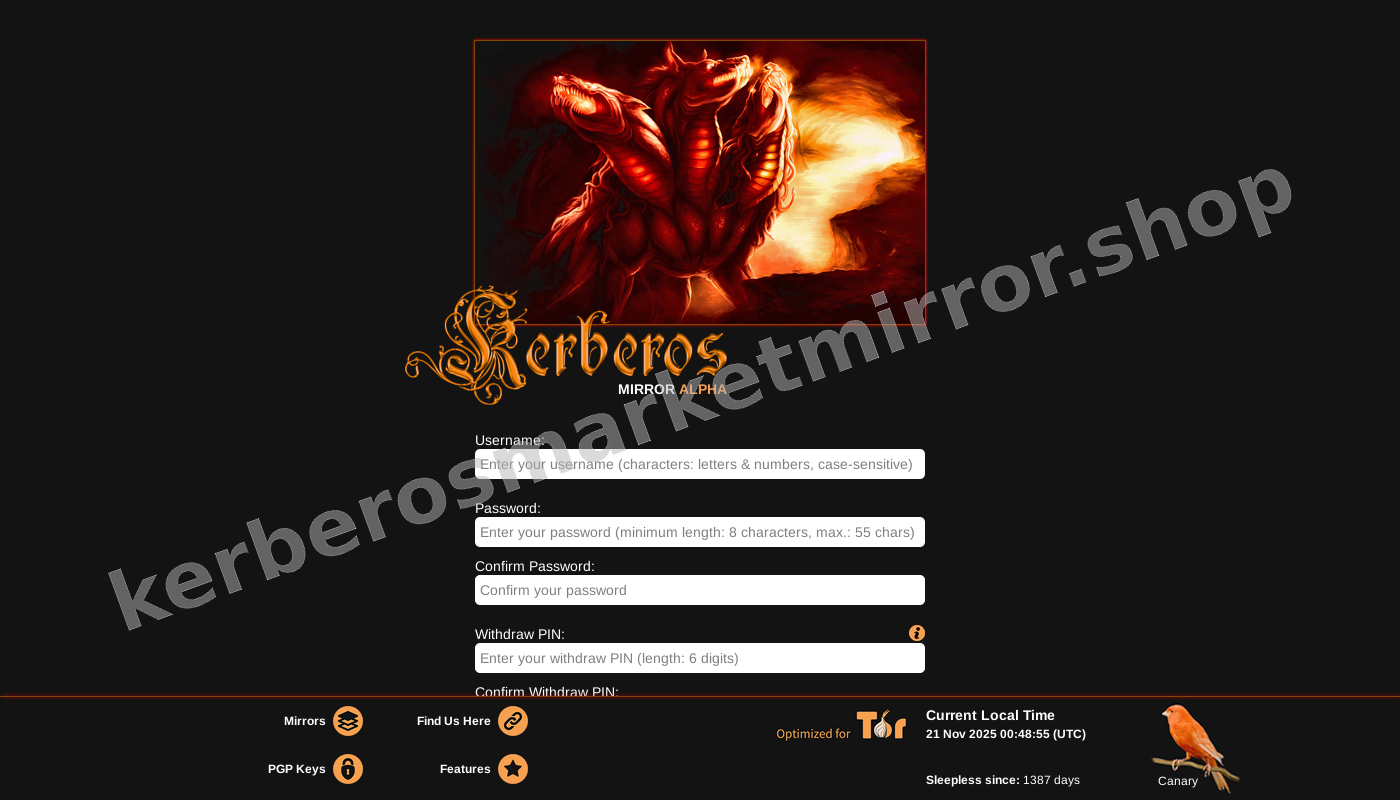 Kerberos Account Registration